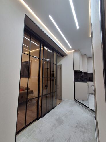 Посуточная аренда квартир: 1 комната, Душевая кабина, Постельное белье, Кондиционер — 11