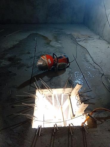 Beton işləri: Beton kəsmə beton deşmə xidməti Karot - HILTI DD 200 / 350 ilə 25 ° — 3