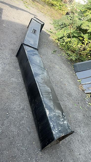 Другие детали вентиляции, охлаждения и отопления: Воздуховоды прямоугольные металлические (черные) - Материал: сталь — 20