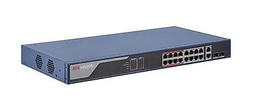 Hikvision şəbəkə kommutatoru - 16 ədəd RJ45 Ethernet portu – PoE