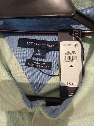 hilfiger: Polo köynək, Tommy Hilfiger, L, rəng - Yaşıl — 1