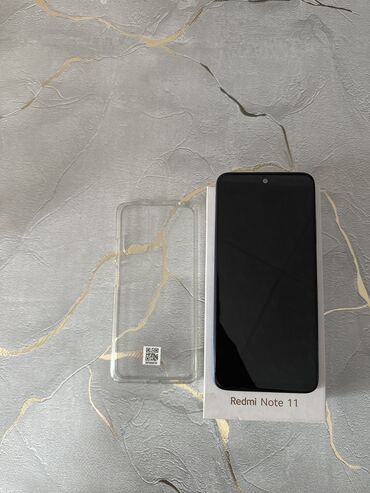 телефоны редми 13: Redmi, Redmi Note 11, Б/у, 128 ГБ, цвет - Синий, 2 SIM