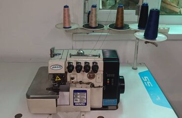 Оборудование для швейных цехов: Пяти Нитка Оверлок JASS сатамын.Болгону 20000сомго