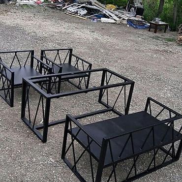 Sifarişlə restoran masaları: Kvadrat masa, Açılmayan, Taxta — 25