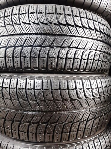 диск 16: Шины 215 / 55 / R 16, Б/у, Комплект, Michelin