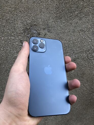 islenmis iphone 12 pro: IPhone 12 Pro, 256 GB, Pacific Blue, Face ID