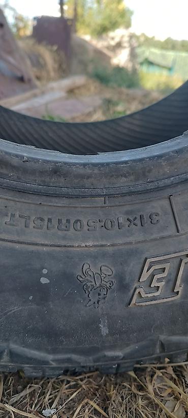 туп: Шиналар 265 / 50 / R 15, All-season, Колдонулган, Жол тандабастар (АТ/МТ), GoodYear — 2
