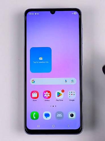 samsung laptop: Samsung Galaxy A07, 128 GB, rəng - Boz, Sensor — 3