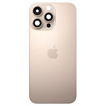 ipad az: Arxa qapaq kamera şüşəsi və magsafe ilə iPhone 16 Pro Max açıq qızılı — 1