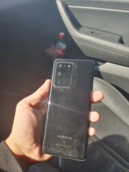 макбук про 2018: Samsung Galaxy S20 Ultra, Колдонулган, 256 ГБ, түсү - Кара, 2 SIM