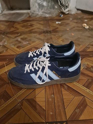 бек абад: Мужские кроссовки, 40.5, Adidas, Б/у, цвет - Синий, Бесплатная доставка — 2