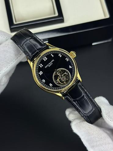 mexanik saatlar: Patek Philippe mexaniki qol saatı – klassik dizayn, turbyon üslublu — 4
