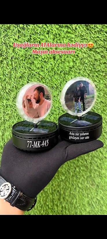 Fotonunuzu fırlanan avtomobil aksesuarına çevirin! Məhsul: Şəxsi