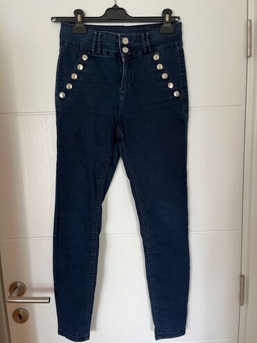 zara zvonaste farmerke: Orsay farmerke. Dubok struk. Odlicno prave figuru. Velicina 36 (S)