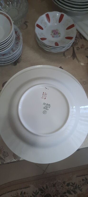 Boşqablar: Boşqablar, rəng - Ağ — 9