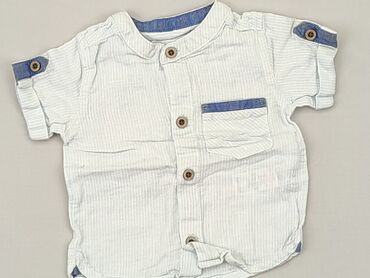biała bluzka dla chlopca: Blouse, George, 0-3 months, condition - Very good