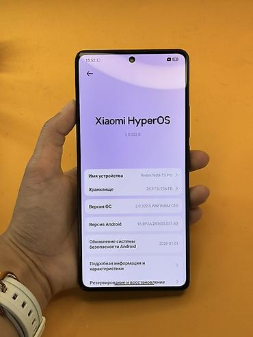 купить redmi note 9 pro в бишкеке: Redmi, Redmi Note 13 Pro, Б/у, 256 ГБ, цвет - Черный, В рассрочку — 5