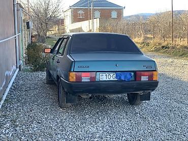 VAZ (LADA): VAZ 2109, hatchbek - Kuzov: 5 qapılı, yaşıl rəng. - Salon: Parça — 6