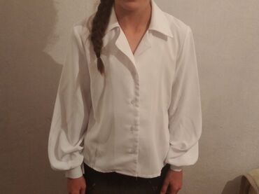 kvm переключатели smb value: Блузка, Классическая модель, Шифон, Однотонный