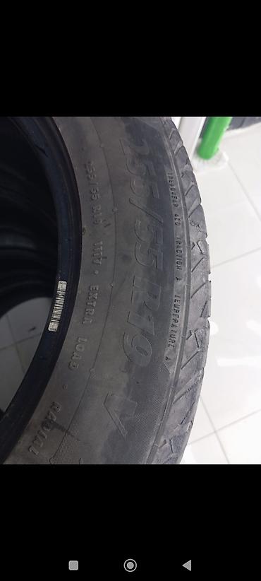 17 şam disk: Satılır: 4 ədəd avtomobil şini - Ölçü: 255/55 R19 - Nişanlama: 111V — 1