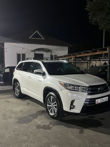 Toyota: Toyota Highlander: 2018 г., 3.5 л, Автомат, Гибрид, Внедорожник