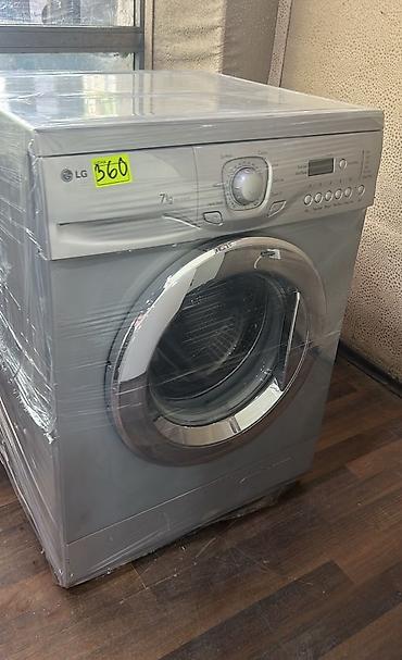 LG paltaryuyan maşın – ön yükləməli, 7 kq tutum. Xüsusiyyətlər: -