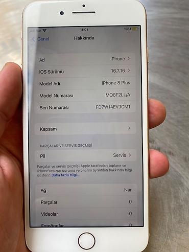 iphone 7 plus irsad: IPhone 8 Plus, 64 GB, Qızılı, Barmaq izi — 5