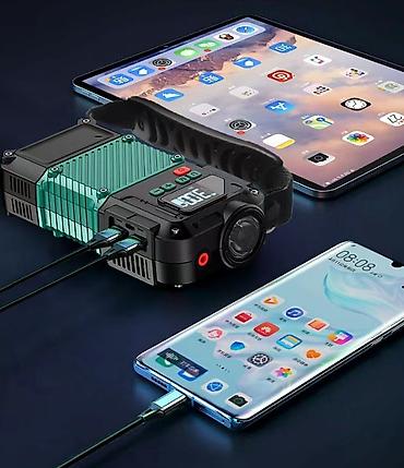 jump starter: Автомобильный воздушный насос+компрессор HS-B-01 МОЩНЫЙ — 2