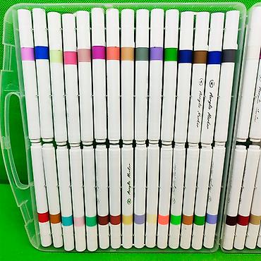 Игрушки: Маркеры акриловые 60 штук для детского творчества🖍️ Позвольте ребенку — 3