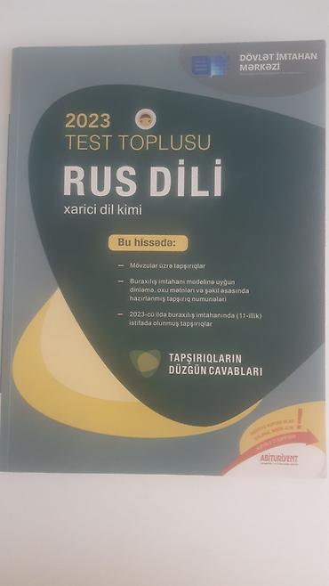 Testlər: Məhsul: “Rus dili (xarici dil kimi) – 2023 Test Toplusu” — 1