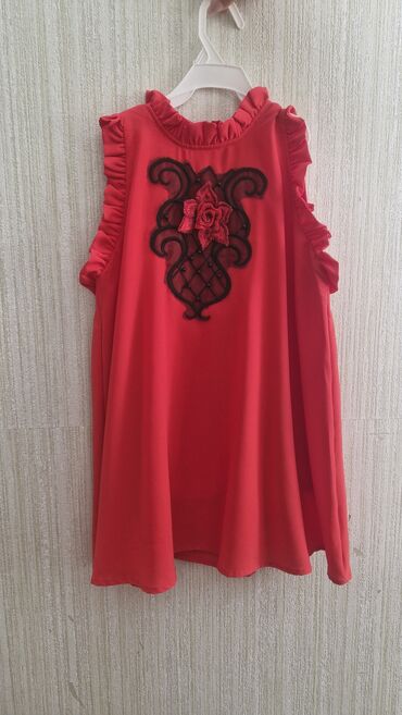 usaq don: Детское платье Victoria, цвет - Красный