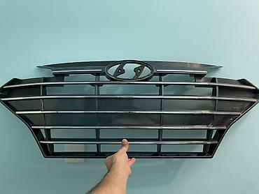 06 abirsofka: Hyundai üçün ön radiator barmaqlığı (gril). Qara rəngli korpus və — 1