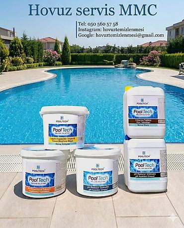 hovuz izolyasiya: Hovuz suyu üçün kimyəvi məhsullar – PoolTech seriyası Məhsul çeşidi — 1