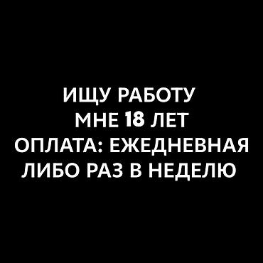 суточно: Ищу работу - Студент, Без опыта — 1