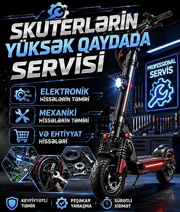 mopet elektrik: Təmir, Elektrik samokatlar, Nasazlığın aradan qaldırılması, Zəmanətlə — 2