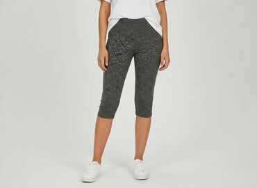 legginsy z wysokim stanem allegro: Лосини Короткі жіночі, розмір S