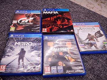 ps4 games: Коллекция игр для PS4 (диски в коробках): - Gran Turismo Sport — 1