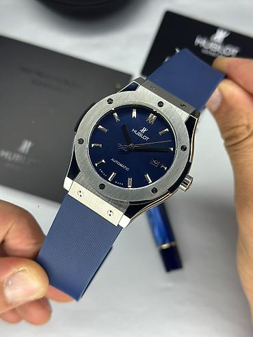▪️Marka: *HUBLOT* ▪️Parlaq gümüşü korpus ▪️Mineral Kristal şüşə