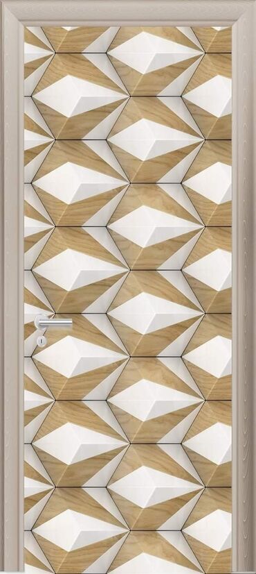 Ostali kućni dekor: Samolepljivi tapet za vasa vrata po ceni od 3600din po jednoj strani — 3