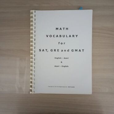 tez sat: SAT MathVocabulary kitabı