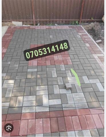 Брусчатка кирпич: Брусчатка кирпич, Для парковки, Бетонная, Литая, Новый, Гарантия, Бесплатный выезд, Укладка — 7