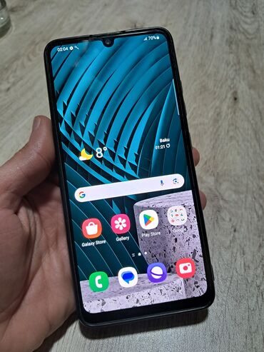 Samsung: Samsung Galaxy A32, 128 GB, rəng - Qara, İki sim kartlı, Face ID, Barmaq izi