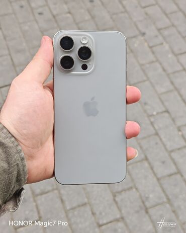 i̇phone mini: IPhone 15 Pro Max, 256 ГБ, Natural Titanium, Гарантия