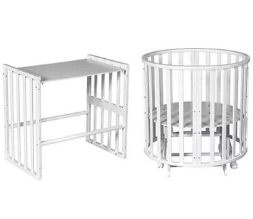 Детские кровати трансформеры: Детская кровать трансформер, Б/у, Другой тип, цвет - Белый — 9