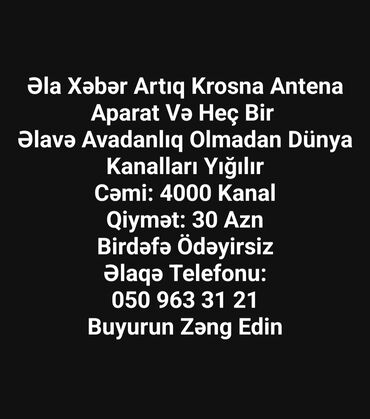 fifa 21: Krosna antena aparatı ilə heç bir əlavə avadanlığa ehtiyac olmadan