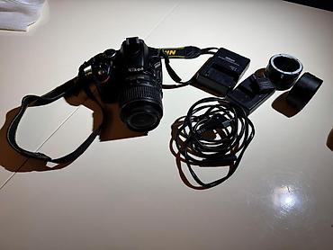rəqəmsal fotokameralar: Nikon D3200 DSLR fotoaparat dəsti - Fotoaparat: Nikon D3200 (DX — 7