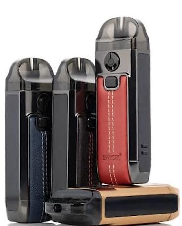 qelyan meduza: SMOK Nord 4 Pod Sistem - Kompakt və ergonomik dizayn: dəri teksturalı — 1