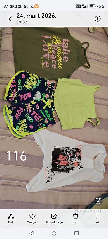 Paketi dečije odeće: 116 Paketić dečijih haljina/suknji 116 su sve veličine Sve je 6 godina — 3