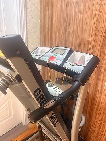 qaçış qurğusu: GREEN HILL qaçış trenajoru - Elektron konsol: LCD ekran; sürət, vaxt — 3