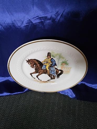 forma ideale predsoblja: Tanjir za na zid 1940g+ Bavaria Tirschenreith porcelan. Tanjir — 6